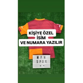 Resim Kişiye Özel Isim ve Numara Yazılır / Galatâsarây'' 2025/2026 Sarı Kırmızı Yeni Sezon Iç Saha Parçalı Forma 