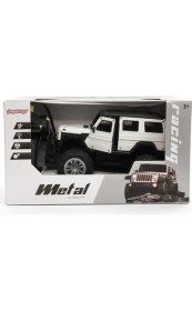 Resim Şimşek Toys Uzaktan Kumandalı 1:20 Şarjlı Metal Off Road Işıklı Arazi Aracı Beyaz 682 