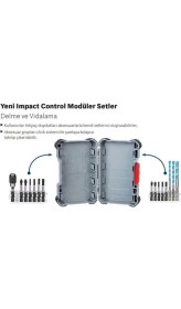 Resim Impact Control Serisi Vidalama Ucu 8li PH1PH2 X3PH3PZ2 X2PZ3 *25MM Uyumlu 