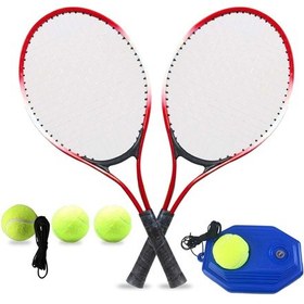 Resim Regaıl-yeni Başlayan Çocuklar İçin Tenis Topu Tenis Eğitmenli Kırmızı 
