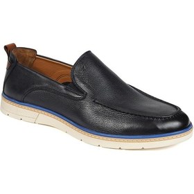 Resim Greyder 64512 Erkek Lacivert Hakiki Deri Casual Ayakkabı -469 Lacivert 