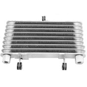 Resim Synodicmonth 125cc-250cc Motosiklet, Atv Ve M12 İçin Alüminyum Motosiklet Motor Yağı Soğutucu 8 Sıralı Soğutma Radyatörü 