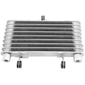 Resim Synodicmonth 125cc-250cc Motosiklet, Atv Ve M12 İçin Alüminyum Motosiklet Motor Yağı Soğutucu 8 Sıralı Soğutma Radyatörü 