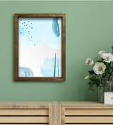 Resim Bk Gift Otel Odası Konseptli Doğal Masif Ahşap Çerçeveli Tablo 30 (551120176) 