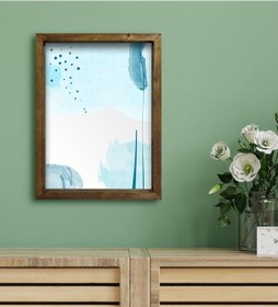 Resim Bk Gift Otel Odası Konseptli Doğal Masif Ahşap Çerçeveli Tablo 30 (551120176) 