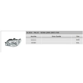 Resim Ayfar Far Sol Grı Fıat Albea Palıo Sıena 05-07 MR00-AYF-101051 