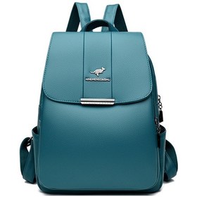 Resim Büyük Kapasiteli Sırt Çantası Kadın Yeni Şık Eğlence Seyahat Sırt Çantası Açık Hava Anne Çantası Öğrenci Okul Çantası Mavi Ana Resim Rengi Diğer 