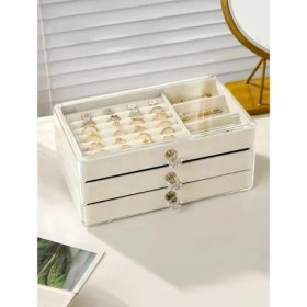 Resim Aspartam Üç Katlı Takı Organizeri 