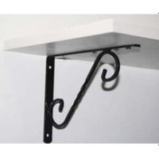 Resim Sunta Ferforje Raf Altı No 2 Siyah 1 Adet 