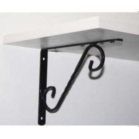 Resim Sunta Ferforje Raf Altı No 2 Siyah 1 Adet 