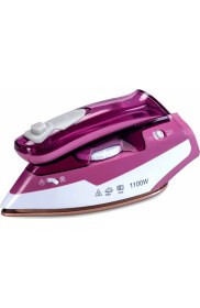 Resim GoldMaster Turist Seramik Tabanlı Etkili Şok Buharlı Katlanabilir Seyahat Ütüsü 