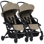 Resim Connect³ İkiz Bebek Arabası / Black - Sand Black - Sand 