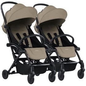 Resim Connect³ İkiz Bebek Arabası / Black - Sand Black - Sand 