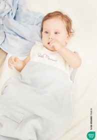 Resim BebeMarin Bambu Uyku Tulumu Mavi - Mavi / 6-24 Ay 