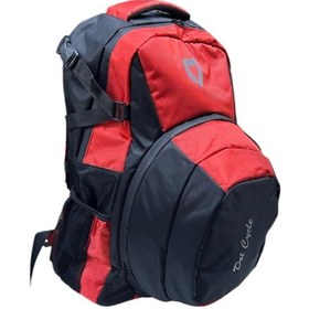 Resim Motospartan Sırt Çantası Dc Siyah Kırmızı Diğer 