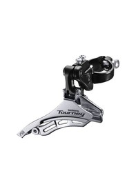 Resim Shimano Tourney Ön Aktarıcı Fd-ty300-ds6 Üçlü Üstten Salınımlı 34 Kutusuz Siyah 