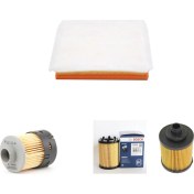 Resim Bosch Filtre Bakım Seti Opel Astra H 1.3 Cdtı L48 Dizel 04-2009 Hava + Yağ + Yakıt Filtre 