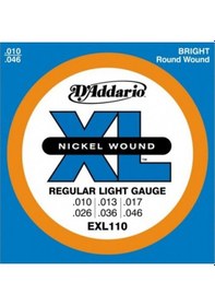 Resim D'addario 0.10 Elektro Gitar Teli Exl110 
