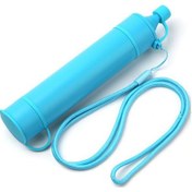 Resim Teltree Mavi 2000l Taşınabilir Su Filtre Kamışı - Ultrafiltrasyon Membranlı 0.01 Mikron Doğal Su Temizleyici, Kamp, Yürüyüş İçin Hafif Ve Kompakt 