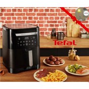 Resim TEFAL XXL 6.5 Litre Kapasite, Hava ile Kızartma & Izgara 2İN1 Fritöz Airfryer 