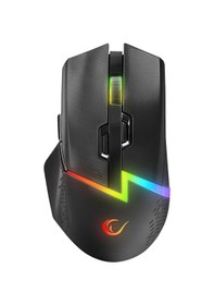 Resim Rampage Drop M3v2 24000 Dpı 3311 Sensor Siyah Rgb Şarjlı Kablosuz Gaming Oyuncu Mouse Drop M3 V2 