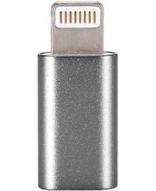 Resim iOS Uyumlu 8 Pin Lightning Erkek to Micro USB Dişi Çevirici Adaptör 