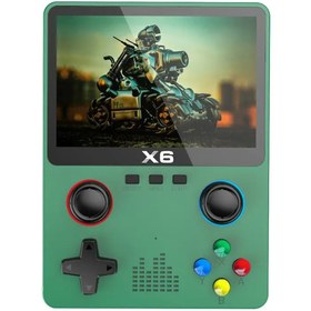 Resim qasul X6 4K HD çıkışı 10000 3D oyunları 16GB Mini küçük kutu TV oyun konsolu Retro Video oyunu konsolları 