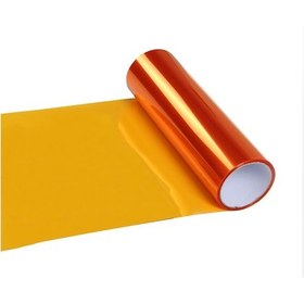 Resim 126Cm X 30Cm Turuncu Far Folyosu Stop Folyo Far Filmi Far Kaplama (444393430) 