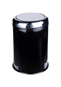Resim Maxiflow Pratik Kapak Çöp Kovası 32lt Ø31 46cm Siyah Diğer 