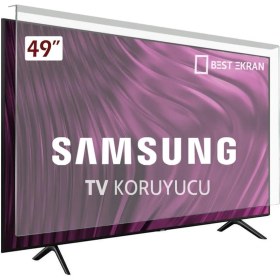 Resim Best Ekran Samsung 49NU8000 Tv Ekran Koruyucu - Samsung 49" Inç Tv Ekran Koruyucu Şeffaf Paneli 