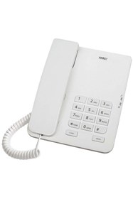 Resim KAREL TM-140 Kablolu Ekransız Krem Masaüstü Telefon 