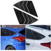 Resim Motion003 Ford Focus St Rs Mk3 2012-2018 Yan Pencere Panjurları Mat Siyah Hava Ventilasyon Kapağı 