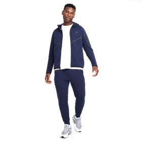 Resim Nike Tech Fleece Erkek Mavi Günlük Stil Sweatshirt HV0949-451 
