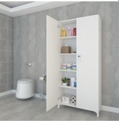 Resim Kenzlife mutfak dolabı çilem 188*070*032 byz kilitli ayaklı banyo 