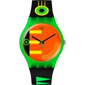 Resim Swatch SO29G106 Neon Rider Erkek Kol Saati 