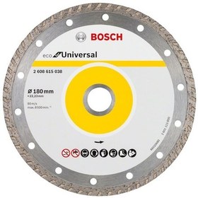 Resim Bosch 9+1 Eco For Universal Turbo 180 mm Kesici Disk 