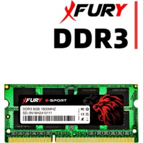 Resim FURY E-SPORT Laptop DDR3 8Gb 1600Mhz Notebook Ram Bellek 