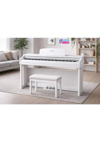 Resim Medeli Up82wh Dijital Piyano - Beyaz 