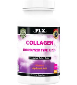 Resim Collagen Kolajen Tip-1-2-3 Hyoluronic Asit Vitamin C 180 Tablet 