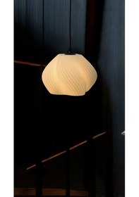 Resim Vintage , Dekoratif , Bohem , Vegan Oturma Odası , Salon , Mutfak İçin 3d Tekli Sarkıt Avize Beyaz 