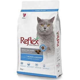 Resim Reflex Salmon Anchovy Somonlu ve Hamsili Kedi Maması 2 Kg 