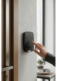 Resim Ajax Keypad Kablosuz Dokunmatik Şifreli Tuş Takımı 