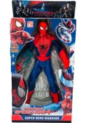 Resim Spiderman - Örümcek Adam - Işıklı Sesli Figür Oyuncak - 25 Cm 
