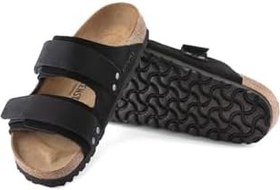 Resim BIRKENSTOCK UJI 1024832 Gözyaşlı Siyah Erkek Ev Terliği 