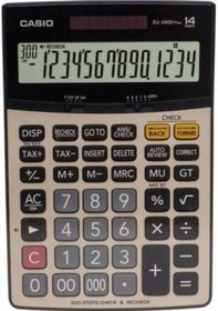 Resim Casio DJ-240D Plus Masaüstü 14 Hane Hesap Makinesi 