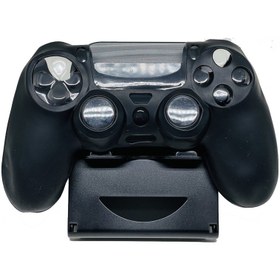 Resim Ps4 Joystick Silikon Kılıf Dualshock Koruyucu Kılıf Siyah 