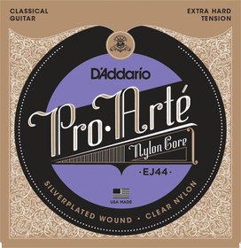 Resim D'Addario EJ44 Pro-Arte Nylon Extra Hard Tension Klasik Gitar Teli 