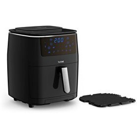 Resim Tefal Easy Fry Grill Steam Sıcak Siyah Hava Fritözü 