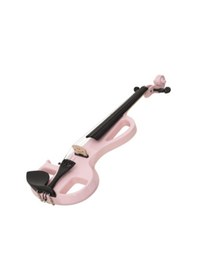 Resim Kinglos Kng Mıds-b1807 Elektro Keman 4/4 Pembe Profesyonel - Silent Kulaklık Çıkışlı Sessiz Çalışma Modu, Kristal Netliğinde Tonlar 