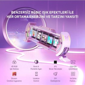 Resim Gravastar K1 Mekanik Gaming Klavye, M1 Pro Kablosuz Optik Mouse Ve Dijital Resim Çerçevesi Oyuncu Se 